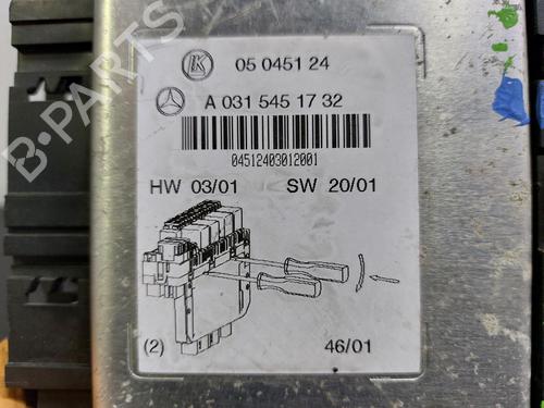 Fuse box MERCEDES-BENZ S-CLASS (W220, V220) S 320 CDI (220.025, 220.125) | BP12156571E1 