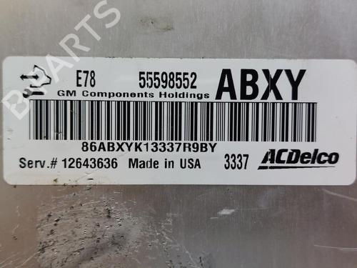 Engine control unit (ECU) OPEL CORSA D (S07) 1.4 (L08, L68) | BP12156612M57 