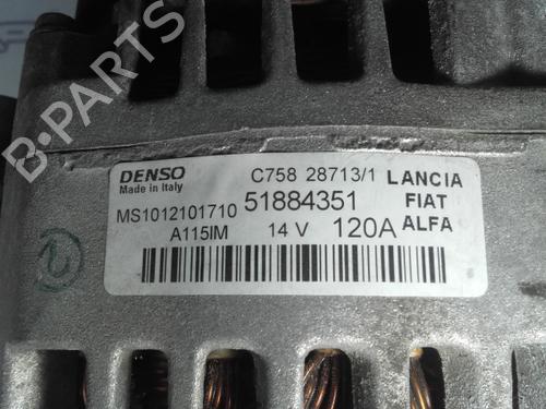 Alternator ALFA ROMEO GIULIETTA (940_) 1.6 JTDM (940FXD1A) | BP12156749M7 