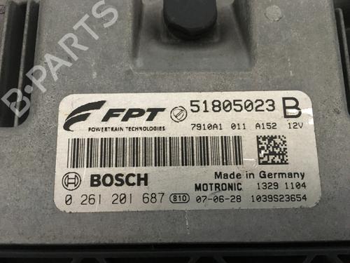 Engine control unit (ECU) FIAT BRAVO II (198_) 1.4 T-Jet (198AXF1B) | BP12156858M57 