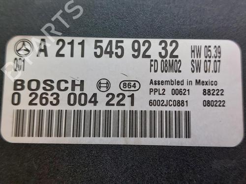 Electronic module MERCEDES-BENZ E-CLASS (W211) E 300 BlueTEC (211.024) | BP12273103M83 