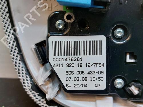 Interior roof light MERCEDES-BENZ E-CLASS (W211) E 300 BlueTEC (211.024) | BP12157029I8 