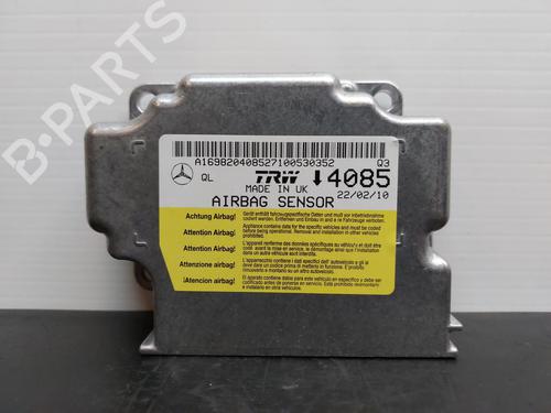 Used ECU airbags MERCEDES-BENZ B-CLASS Sports Tourer (W245) B 180 CDI (245.207) (109 hp) 12157068
