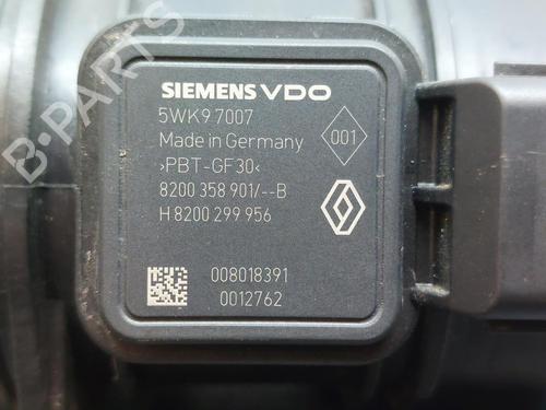 Mass air flow sensor RENAULT CLIO III (BR0/1, CR0/1) 1.5 dCi (C/BR0G, C/BR1G) | BP12157434M95 
