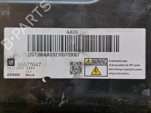 Engine control unit (ECU) OPEL ASTRA J (P10) 1.7 CDTI (68) | BP12157504M57 