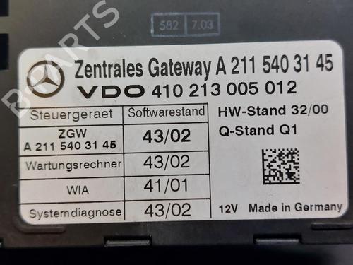 Electronic module MERCEDES-BENZ E-CLASS (W211) E 220 CDI (211.006) | BP12273253M83 