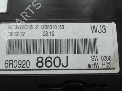 Instrument cluster VW POLO V (6R1, 6C1) 1.2 | BP12158700C47 