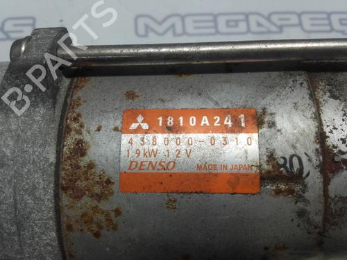 Starter MITSUBISHI OUTLANDER III (GG_W, GF_W, ZJ, ZL, ZK) 2.2 Di-D 4WD (GF6W) | BP12158869M8 