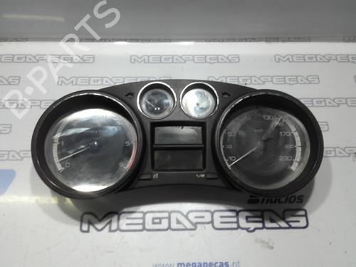 Used Instrument cluster PEUGEOT 308 I (4A_, 4C_) 1.6 HDi (109 hp) 12159095
