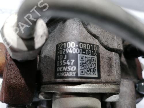 Injection pump TOYOTA COROLLA Verso (_E12_) 2.0 D-4D (CDE120_, CDE120R) | BP12298020M78 