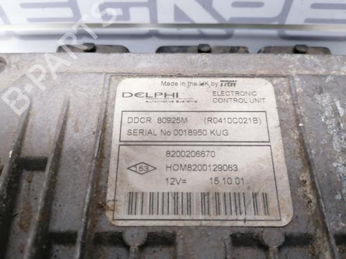 Engine control unit (ECU) RENAULT CLIO II (BB_, CB_) 1.5 dCi (B/CB07) | BP12159365M57 