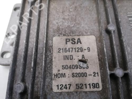 Engine control unit (ECU) CITROËN SAXO (S0, S1) 1.4 VTS | BP12159460M57 
