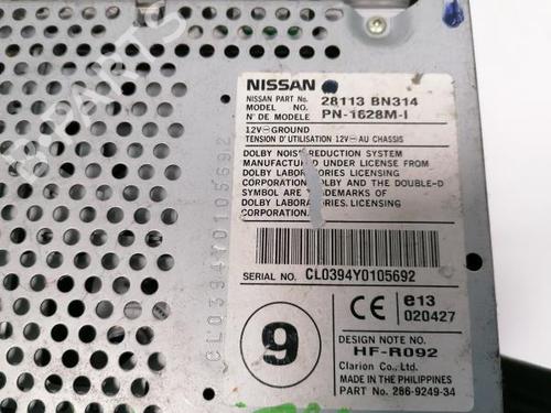 Radio NISSAN ALMERA II (N16)  | BP12159712E6 