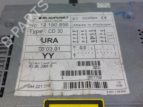Radio OPEL ASTRA H (A04)  | BP12159758E6 