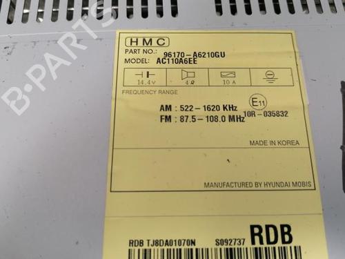 Radio HYUNDAI i30 (GD) 1.6 CRDi | BP12160146E6 