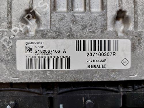 Engine control unit (ECU) RENAULT MEGANE III Hatchback (BZ0/1_, B3_) 1.5 dCi | BP12160697M57 