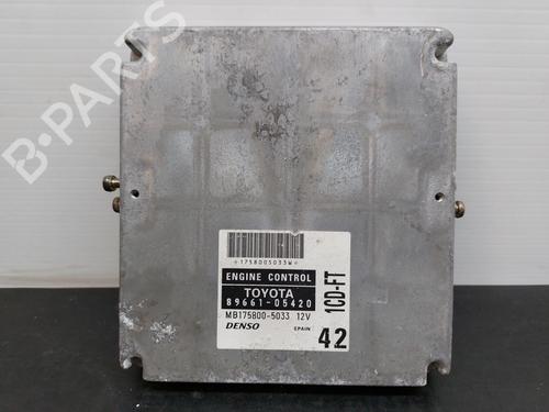Used Engine control unit (ECU) TOYOTA AVENSIS (_T22_) 2.0 D-4D (CDT220_, CDT220R) (110 hp) 12161133
