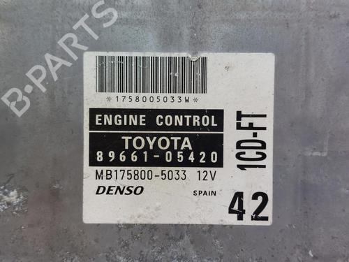 Engine control unit (ECU) TOYOTA AVENSIS (_T22_) 2.0 D-4D (CDT220_, CDT220R) | BP12161133M57 