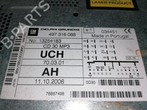 Radio OPEL CORSA D (S07)  | BP12161135E6 