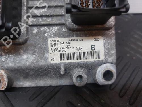Engine control unit (ECU) FIAT PUNTO (188_) 1.2 16V 80 (188.233, .235, .253, .255, .333, .353, .639,... | BP12161561M57 