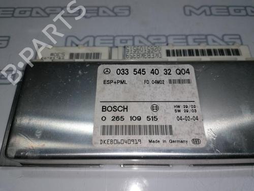 Electronic module MERCEDES-BENZ E-CLASS (W211) E 270 CDI (211.016) | BP12272233M83 