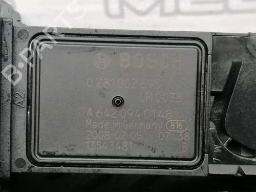 Mass air flow sensor MERCEDES-BENZ E-CLASS (W211) E 320 CDI (211.026) | BP12161855M95 