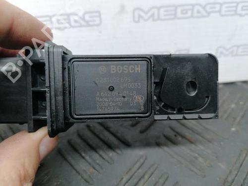 Mass air flow sensor MERCEDES-BENZ E-CLASS (W211) E 320 CDI (211.026) | BP12161854M95 
