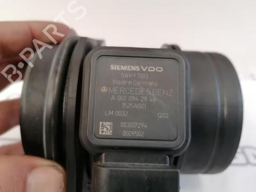 Mass air flow sensor MERCEDES-BENZ A-CLASS (W169) A 180 CDI (169.007, 169.307) | BP12162818M95 