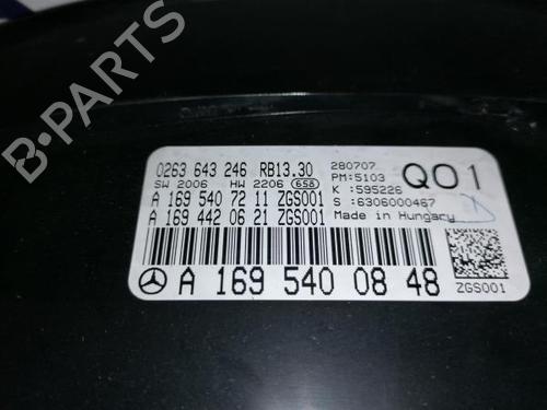 Instrument cluster MERCEDES-BENZ A-CLASS (W169) A 180 CDI (169.007, 169.307) | BP12162826C47