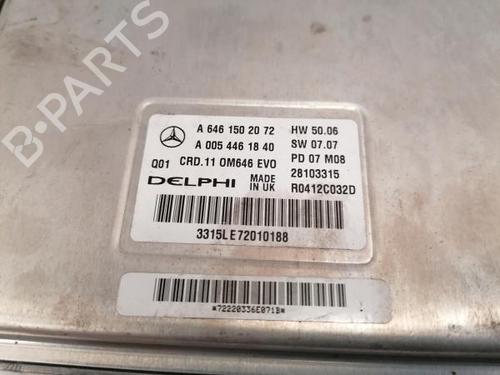 Engine control unit (ECU) MERCEDES-BENZ C-CLASS (W204) C 220 CDI (204.008) | BP12163521M57 