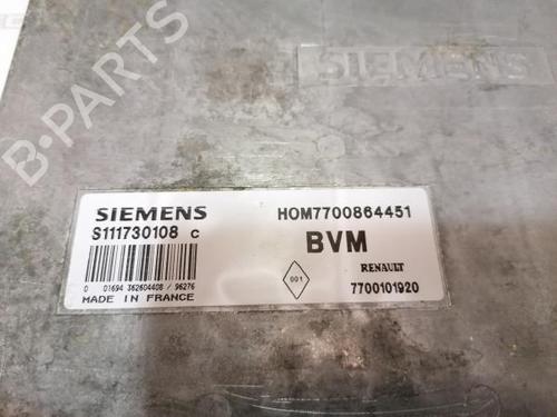 Engine control unit (ECU) RENAULT MEGANE I (BA0/1_) 1.4 e (BA0E, BA0V) | BP12163578M57 