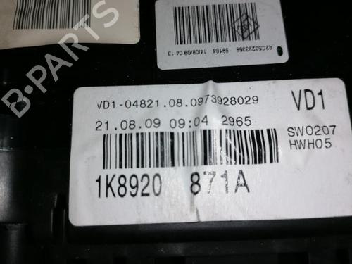 Instrument cluster VW SCIROCCO III (137, 138) 2.0 TDI | BP12163748C47 