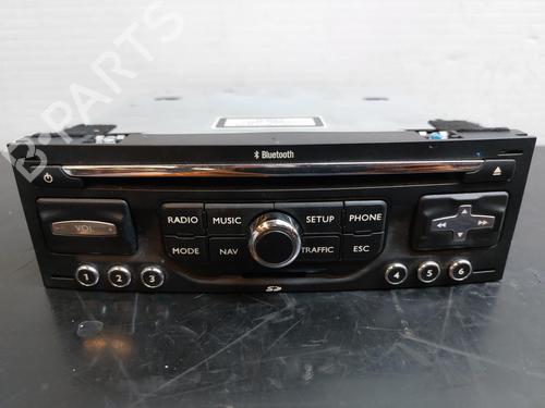 Radio PEUGEOT 3008 I MPV (0U_) 1.6 HDi | BP12266975E6 