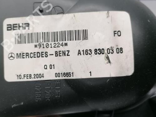 Heater blower motor MERCEDES-BENZ M-CLASS (W163) ML 270 CDI (163.113) | BP12163872M62 