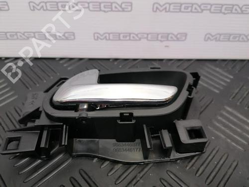 Rear left interior door handle PEUGEOT 3008 I MPV (0U_) 1.6 HDi 9683446877