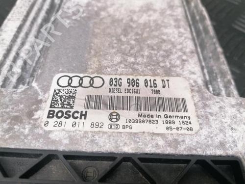 Engine control unit (ECU) AUDI A3 (8P1) 2.0 TDI | BP12164561M57 