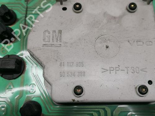 Instrument cluster OPEL COMBO Box Body/MPV (71_) 1.7 D | BP12164846C47 