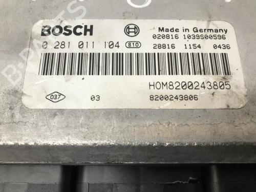 Engine control unit (ECU) MITSUBISHI SPACE STAR MPV (DG_A) 1.9 DI-D (DG4A) | BP12165356M57