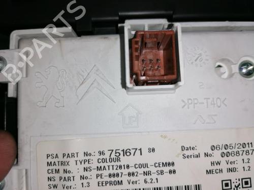 Cockpit PEUGEOT 508 I (8D_) 2.0 HDi | BP12165610C47