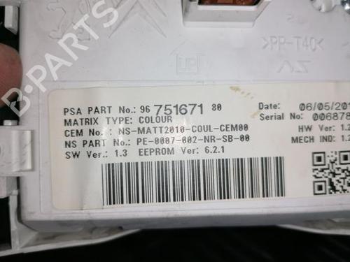 Cockpit PEUGEOT 508 I (8D_) 2.0 HDi | BP12165610C47