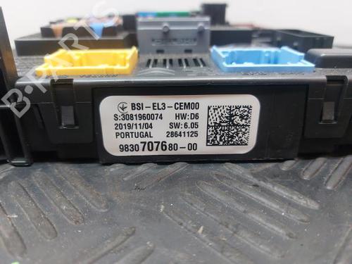 Fuse box PEUGEOT 208 II (UB_, UP_, UW_, UJ_) 1.2 PureTech 75 | BP12272586E1 