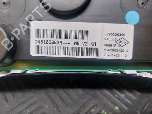 Instrument cluster DACIA SANDERO II 1.0 SCe 75 (B8JC, B8JD, B8NC) | BP12165792C47 