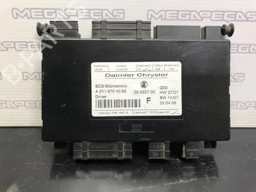Electronic module MERCEDES-BENZ E-CLASS (W211) E 270 CDI (211.016) A2118704085
