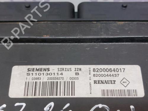 Engine control unit (ECU) RENAULT CLIO II (BB_, CB_) 1.2 (BB0A, BB0F, BB10, BB1K, BB28, BB2D, BB2H, CB0A,... | BP12166796M57 