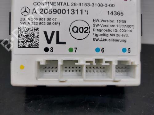 Electronic module MERCEDES-BENZ C-CLASS (W205) C 180 BlueTEC / d (205.036) | BP12272658M83 