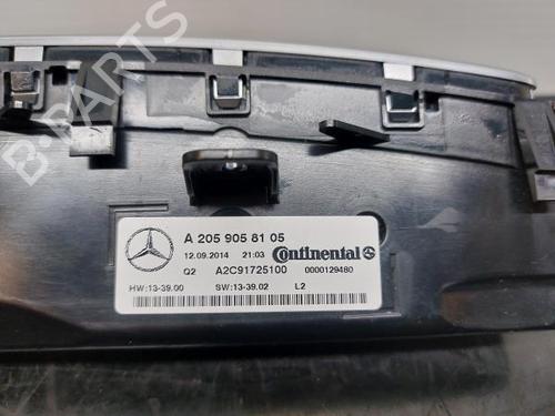 Climate control MERCEDES-BENZ C-CLASS (W205) C 180 BlueTEC / d (205.036) | BP12166939I5 