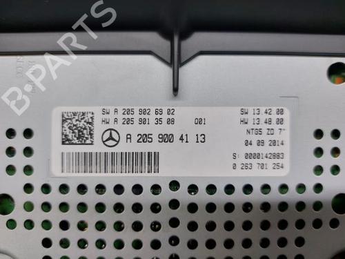 Display monitor MERCEDES-BENZ C-CLASS (W205) C 180 BlueTEC / d (205.036) | BP12267140C48 