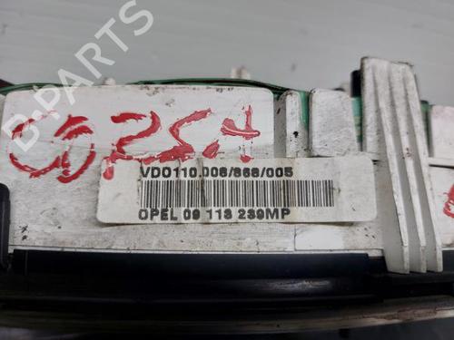 Kombiinstrument OPEL CORSA B (S93) 1.0 i 12V (F08, F68, M68) | BP12167186C47 