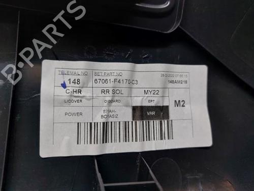 Other TOYOTA C-HR (_X1_) 1.8 Hybrid (ZYX10_, ZYX11_, ZYX10R, ZYX11R) | BP14403802O1 