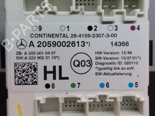 Electronic module MERCEDES-BENZ C-CLASS (W205) C 180 BlueTEC / d (205.036) | BP12272685M83 